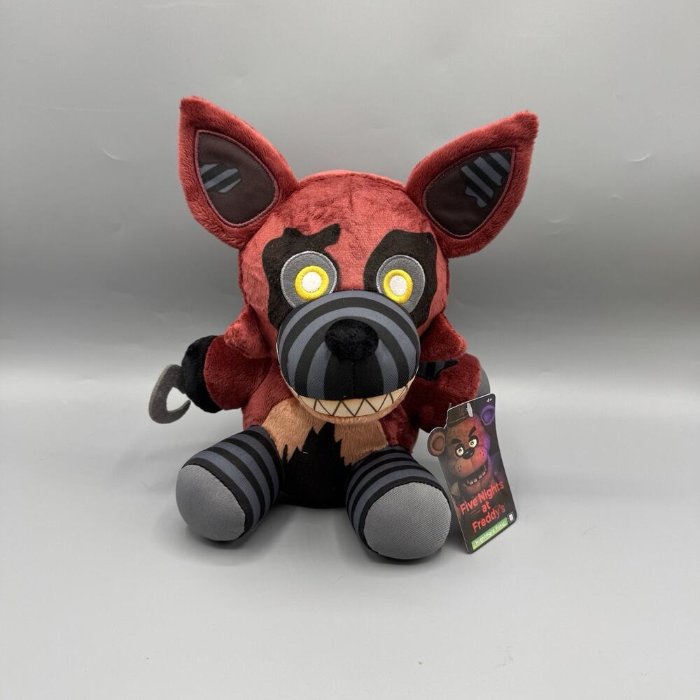Five Nights at Freddy’s Jazwares Nightmare FOXY 8” Plush with GITD Eyes